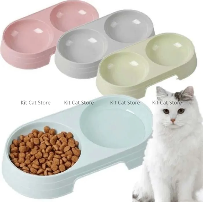 Bati double food bowl made of plastic