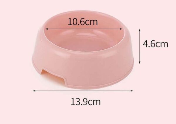 Cheap Cat Food Bowl Single, Blue, Pink, feeding dog, cat, kitten, China Imported - Image 5