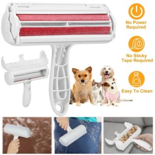 Brush fur roller to remove pets hair