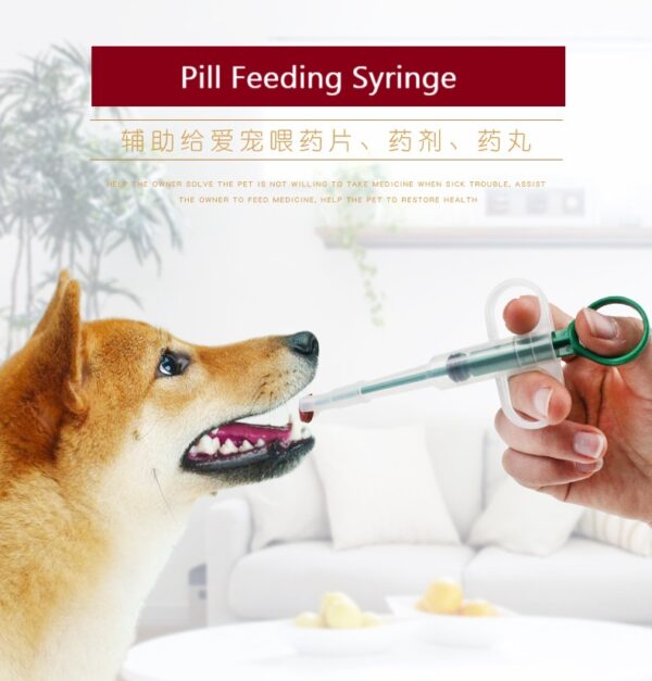 Pill feeding syringe, Capsule, Potion, tablets, Comfortably feeding pills to your dogs and cats - Image 7