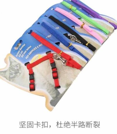 small medium cat harness leash