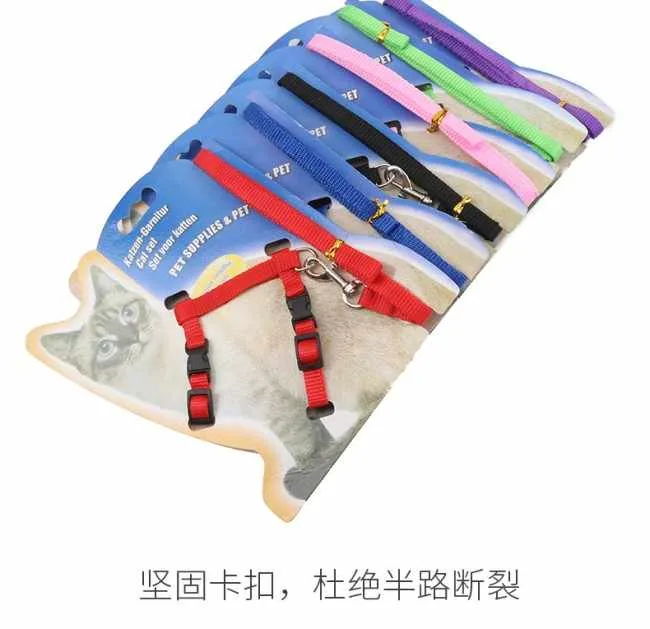 small medium cat harness leash