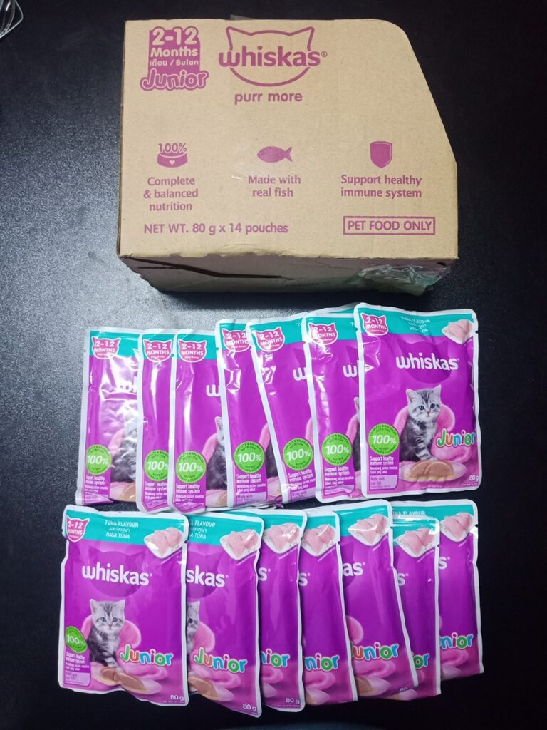 whiskas-jr cat pouch