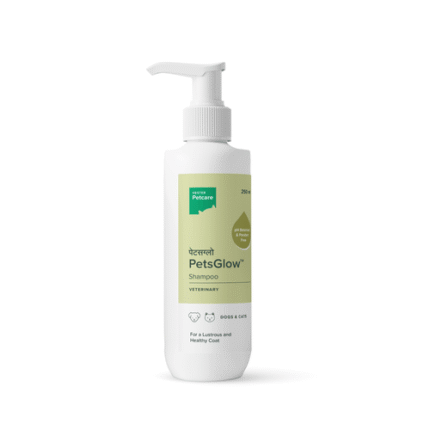 100ml Pets glow anti-shed shampoo