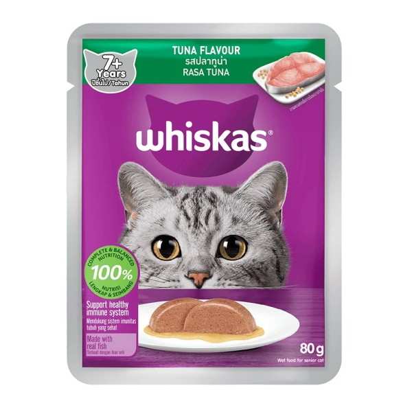 Whiskas adult tuna rasa pouch