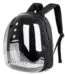 cat carring bagpack black