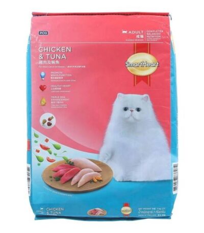 smartheart 7kg dry food for adult cat