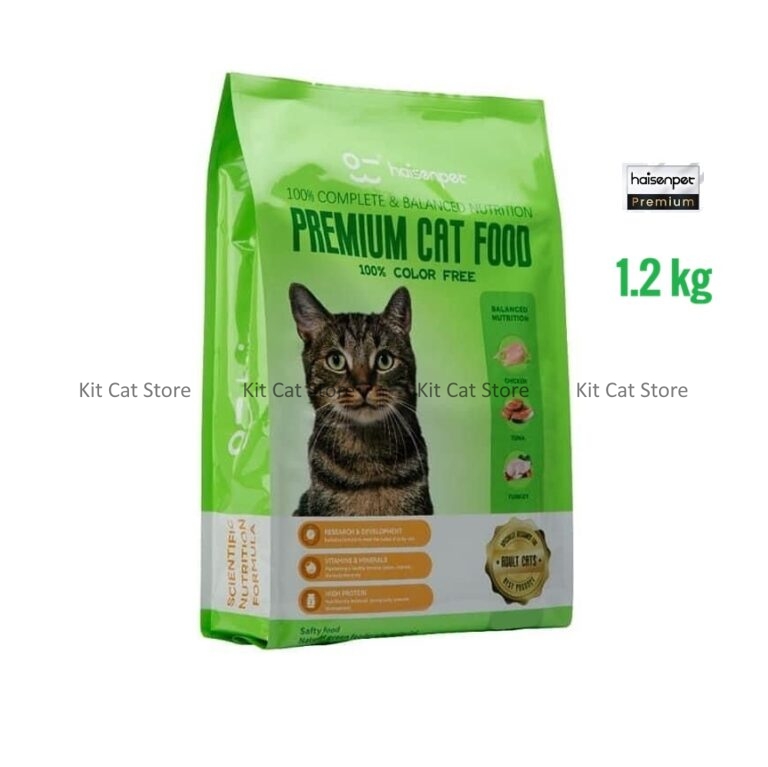 1kg Haisenpet premium Adult Cat food Chicken, Tuna