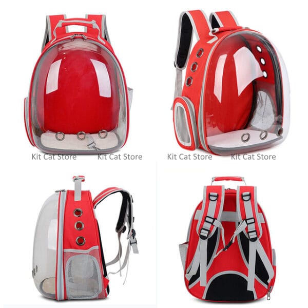 Cat Carrier Backpack, Bd made Transparent Capsule design, Cats, Rabbits, Puppies